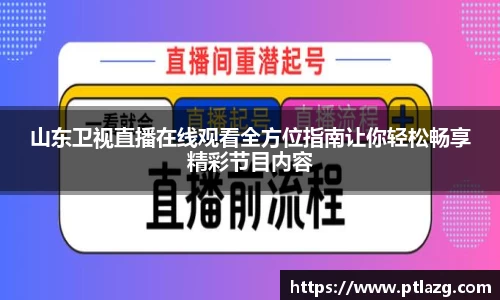 山东卫视直播在线观看全方位指南让你轻松畅享精彩节目内容